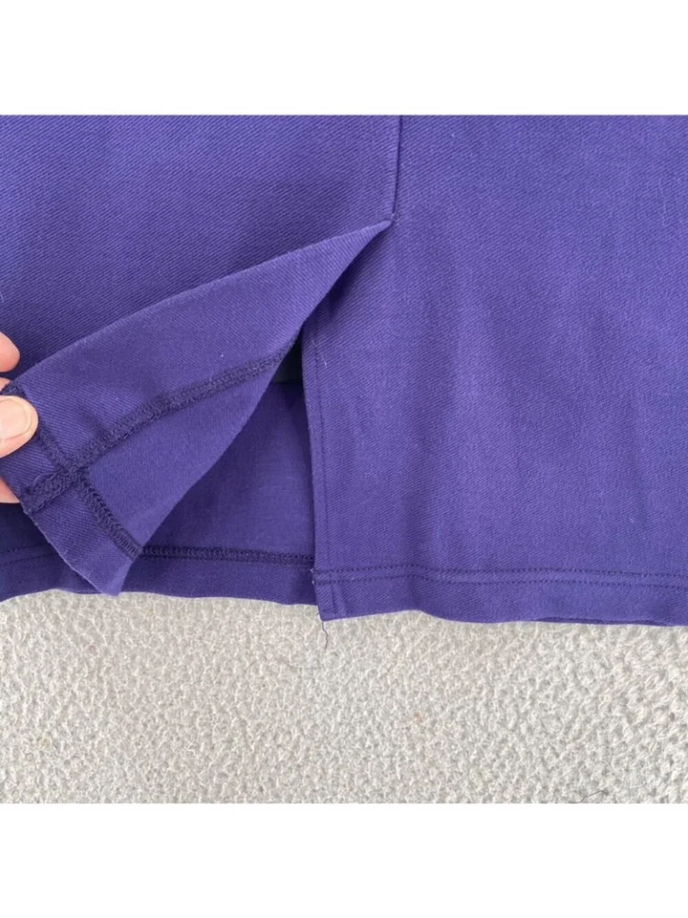 Betabrand Skort Womens Medium Purple Stretch Pencil Skirt Above Knee Shorts Golf